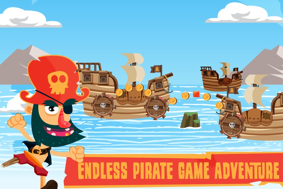 Pirate Hop Saga: Coin Raider截图2