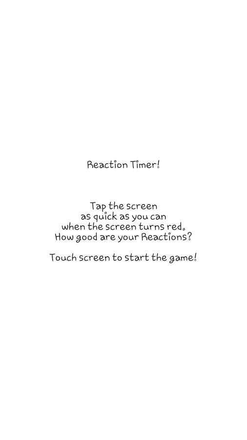 Reaction Timer Free截图1