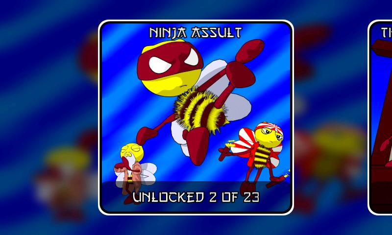 Ninja Bees (free)截图1