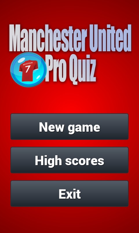 Manchester United Pro Quiz截图1