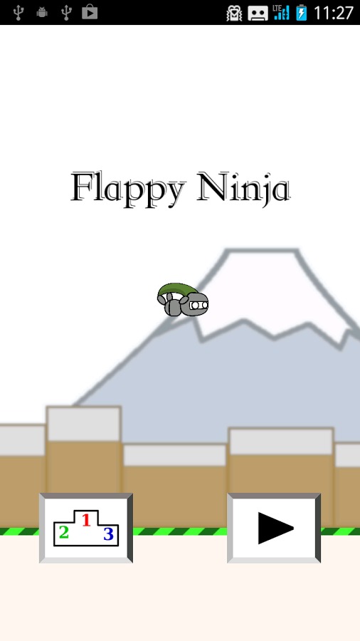 Flappy Ninja截图1