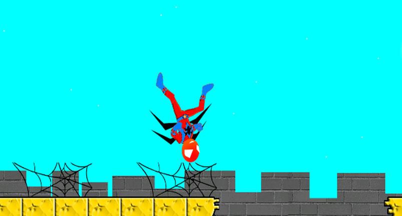 Spider hero jump game截图5