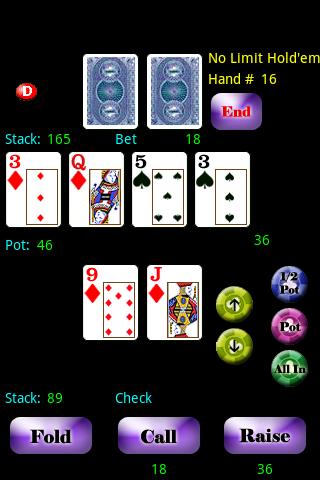 Headsup Poker Free截图2