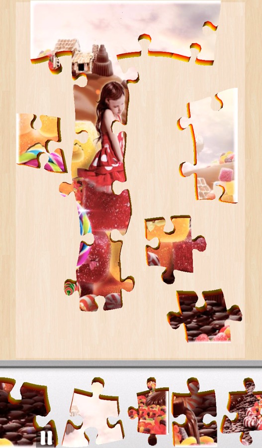 Live Jigsaws - Candyland Free截图2