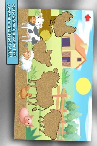 Toddler Animal Puzzle Game截图2