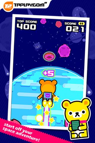 Tappi Bear - Space Rush截图2