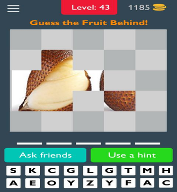 Fruit Quiz - Tiles截图1