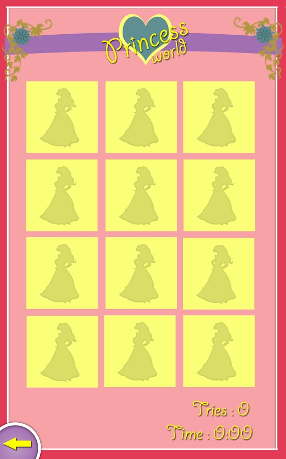 Princess Memory Game For Kids截图2