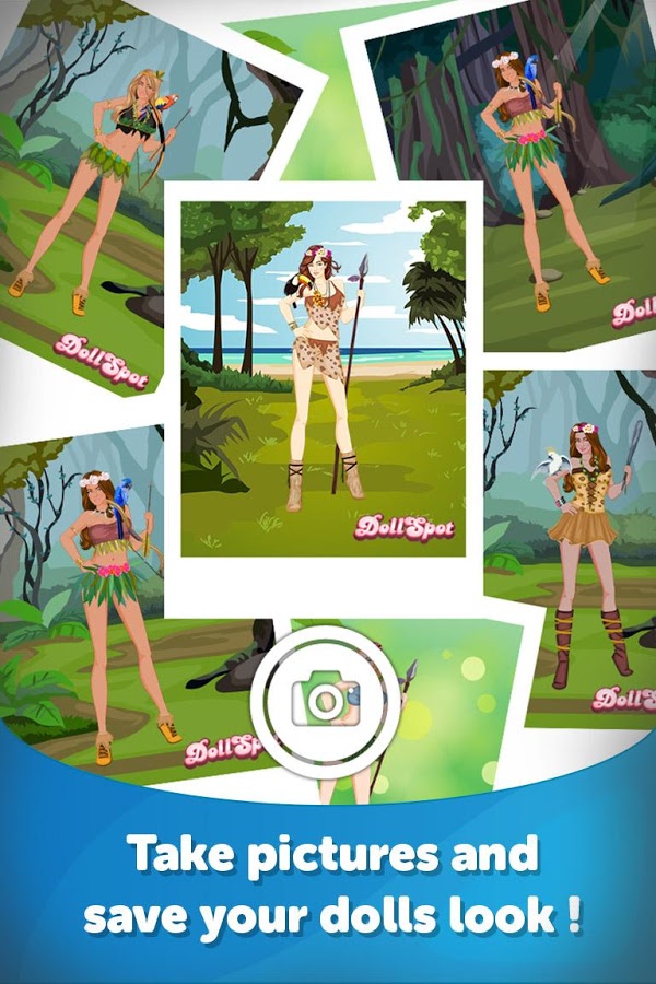 Jungle Girl Dress Up Makeover截图1