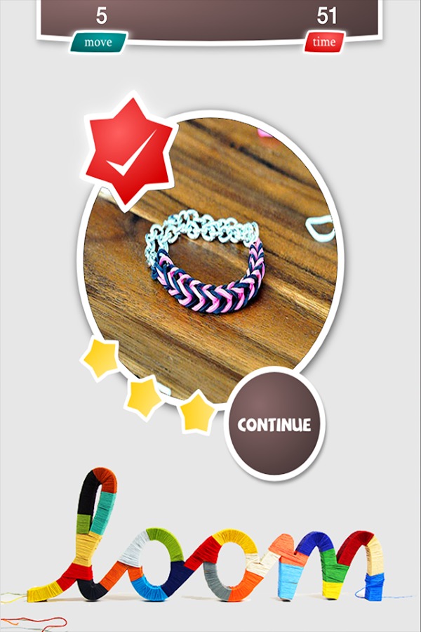 Rainbow Loom Band Puzzle截图1