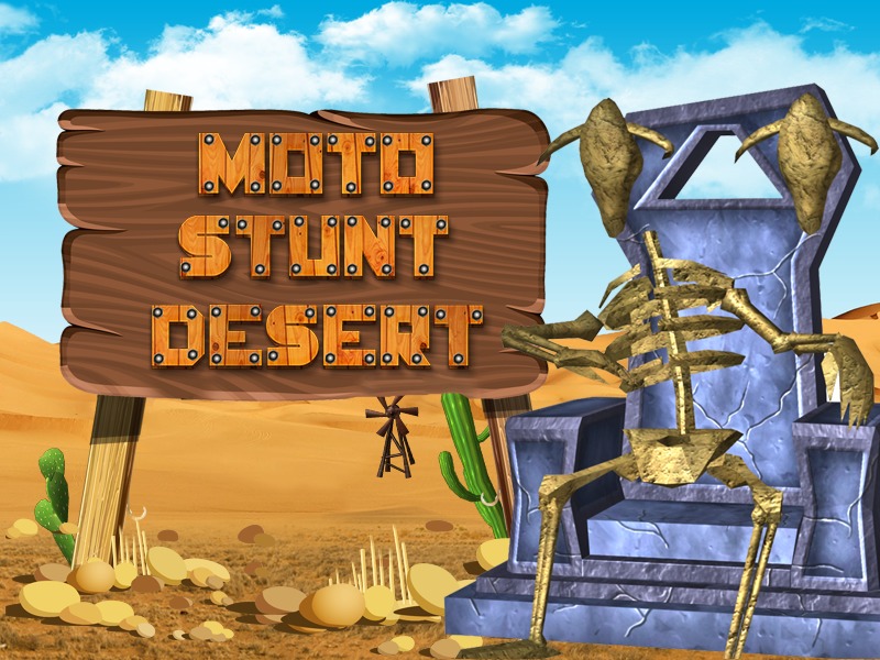 Moto Stunt Desert截图1