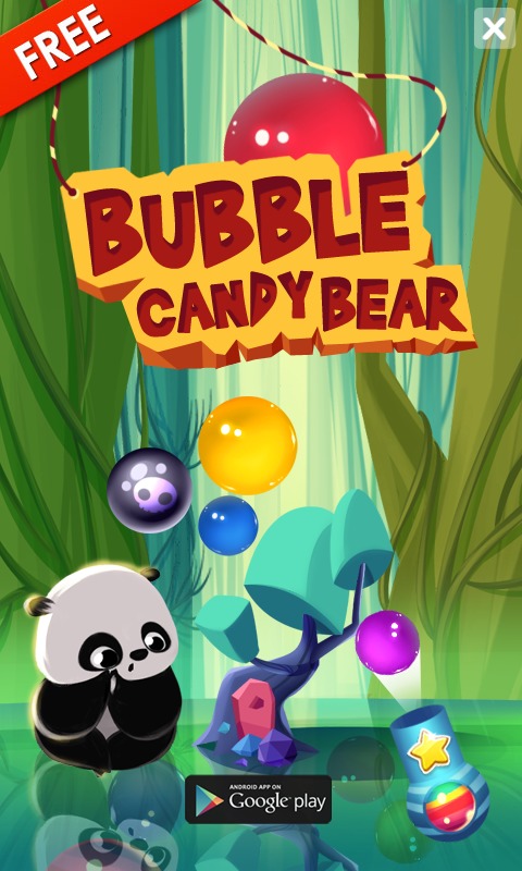 Bubble Candy Bear截图1