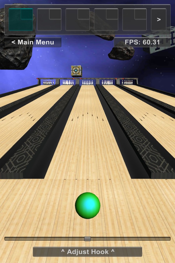 Galactic Bowling 3D截图1