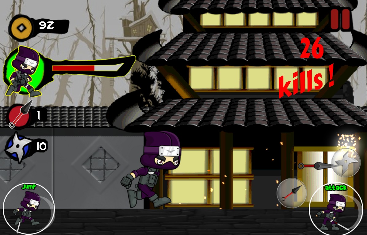 Amazing Ninja Revenge Zombies截图3