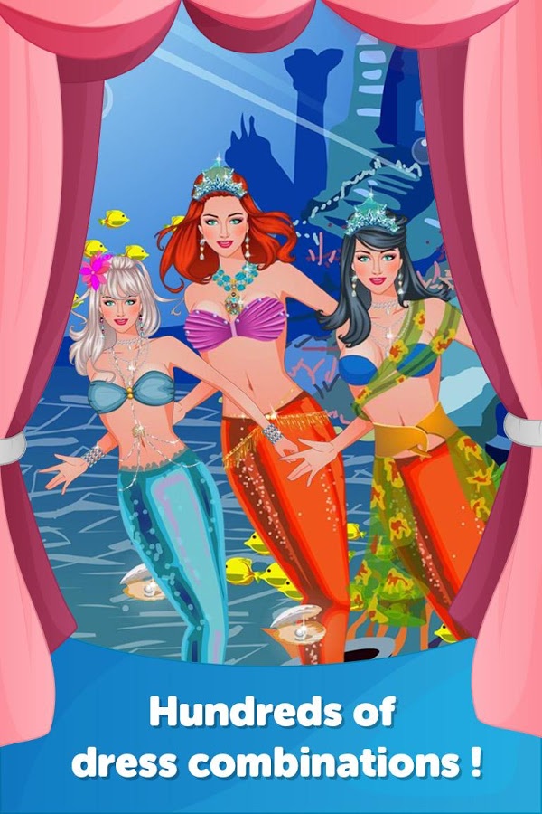 Mermaid Dress Up Makeover截图2