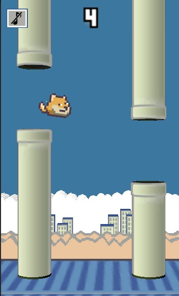 Doge Flappy 3D截图4