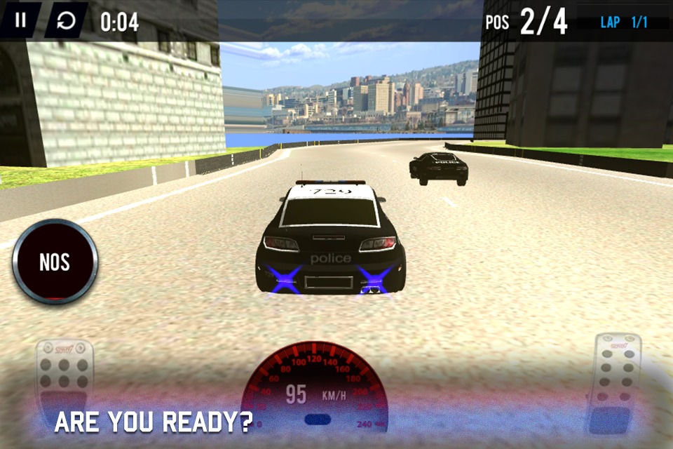 Police Moto GT Racing in City截图4