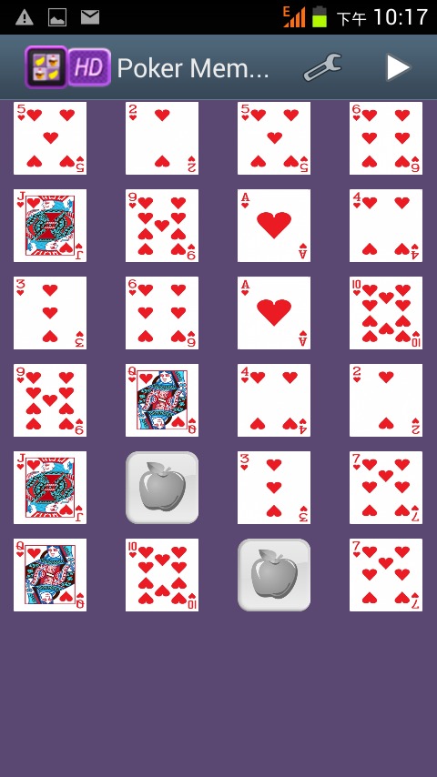 Poker Memory Game截图3