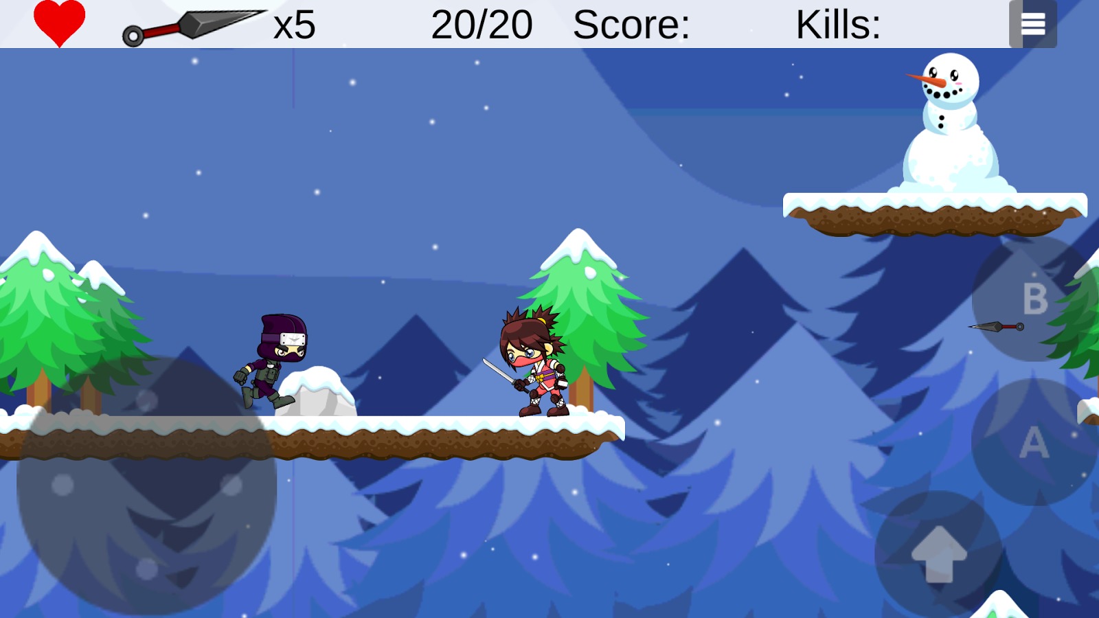 Winter Ninja截图2