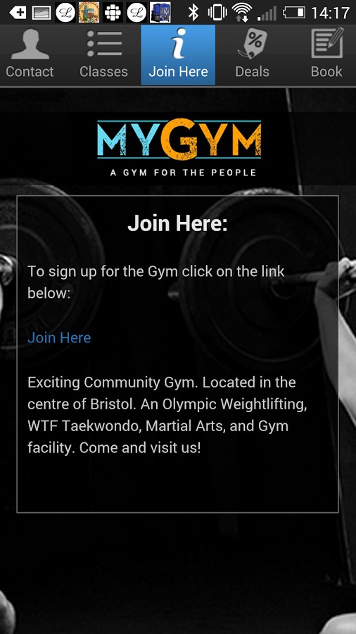 MYGYM Bristol截图3