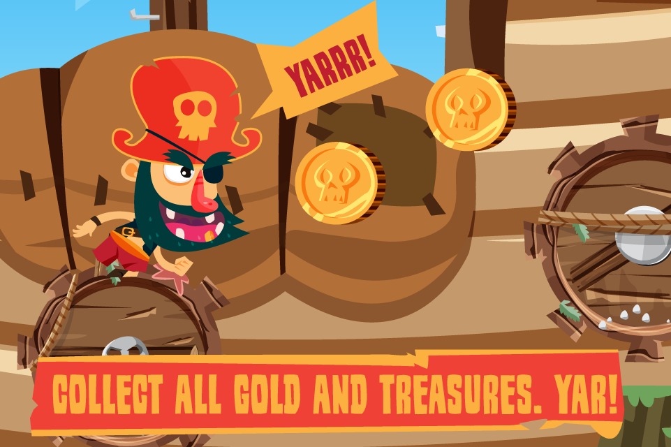 Pirate Hop Saga: Coin Raider截图3