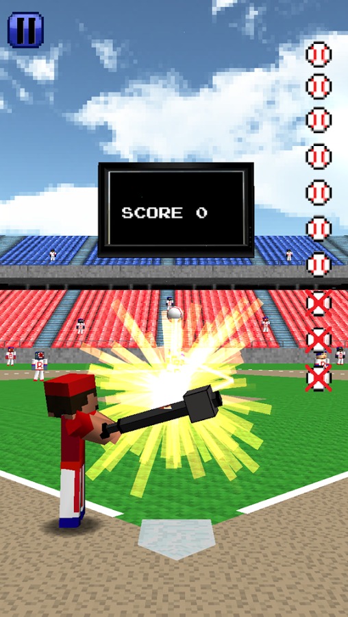 Pixel Homerun Baseball legend截图4