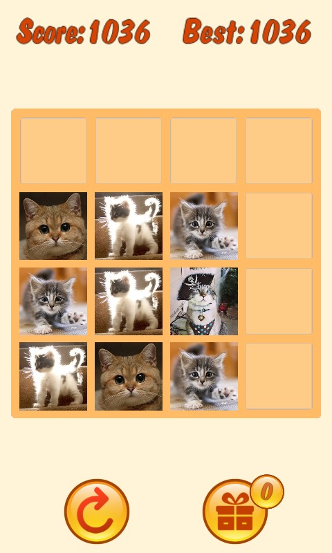 20 48 Cats Puzzle with mPOINTS截图2