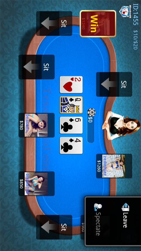 Free Poker Online Game截图2