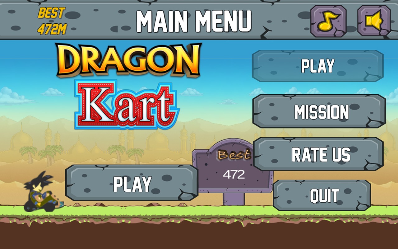 Dragon Game : Heroes Kart截图1