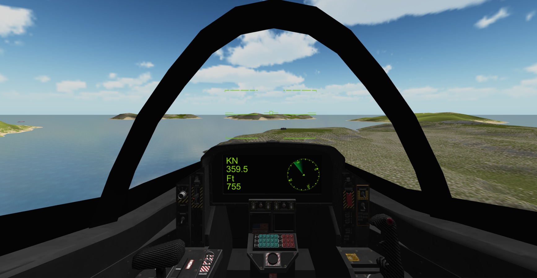 F18 Airplane Simulator 3D截图1