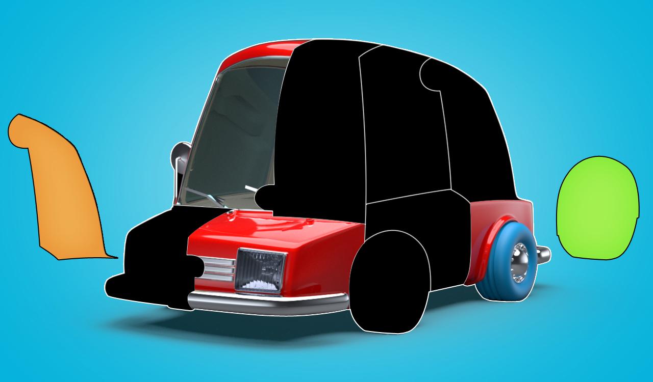 Kids Cars Puzzle Lite截图3