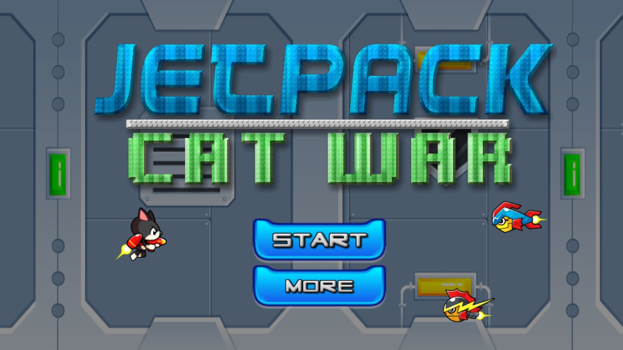 Jetpack Cat War截图1