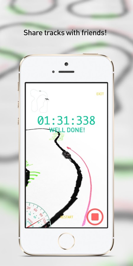 Line Racer - Draw your track截图3