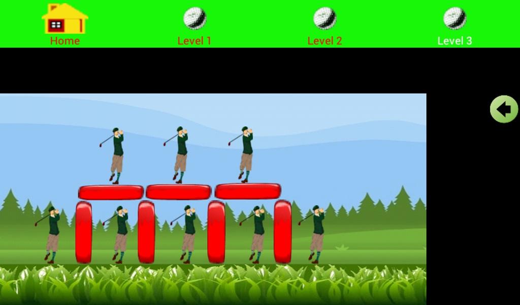 Golf Ball Throw截图3