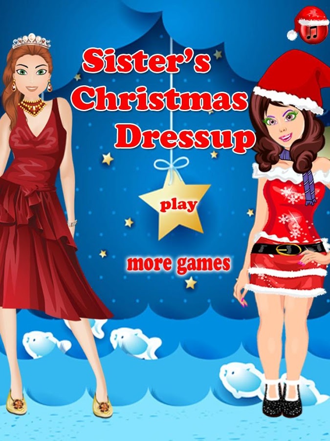 Sister's Christmas Dress Up截图3