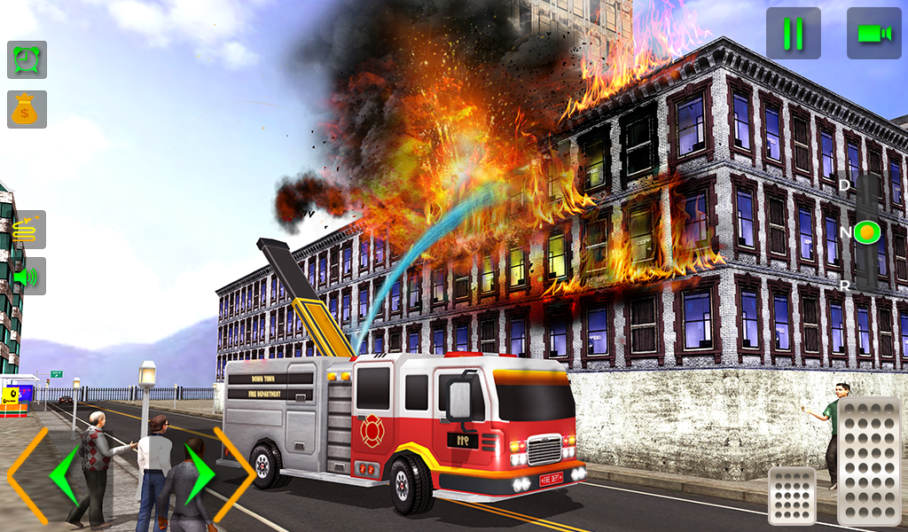 FireFighter rescue - emergency firetruck simulator截图4