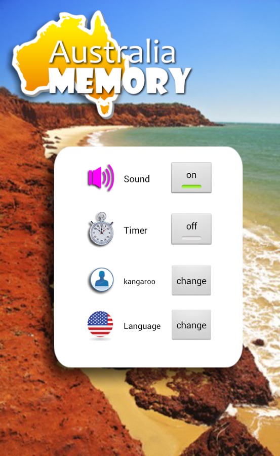 Australia Memory Game截图4