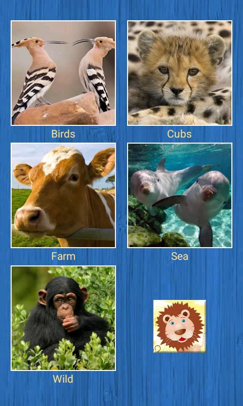 Slide Puzzle -Animals截图1