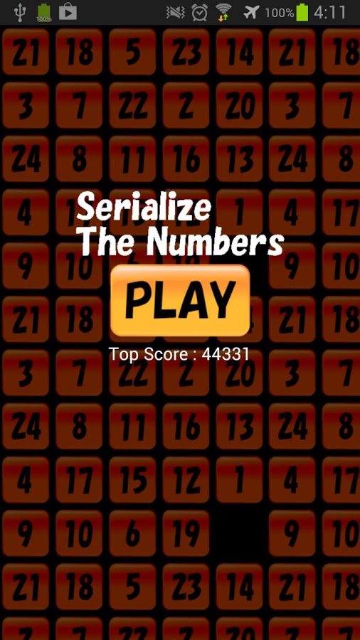 Serialize The Numbers - touch截图1