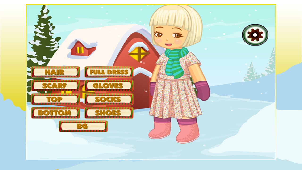 X-Mas Snow Kid Dress Up截图5