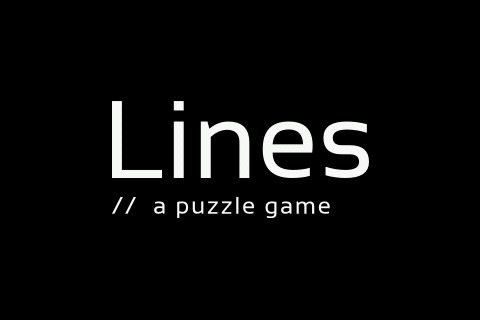 Lines – A Puzzle Game截图1