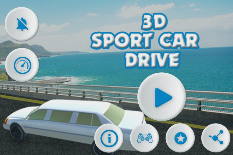 3D Sport Car Drive截图1