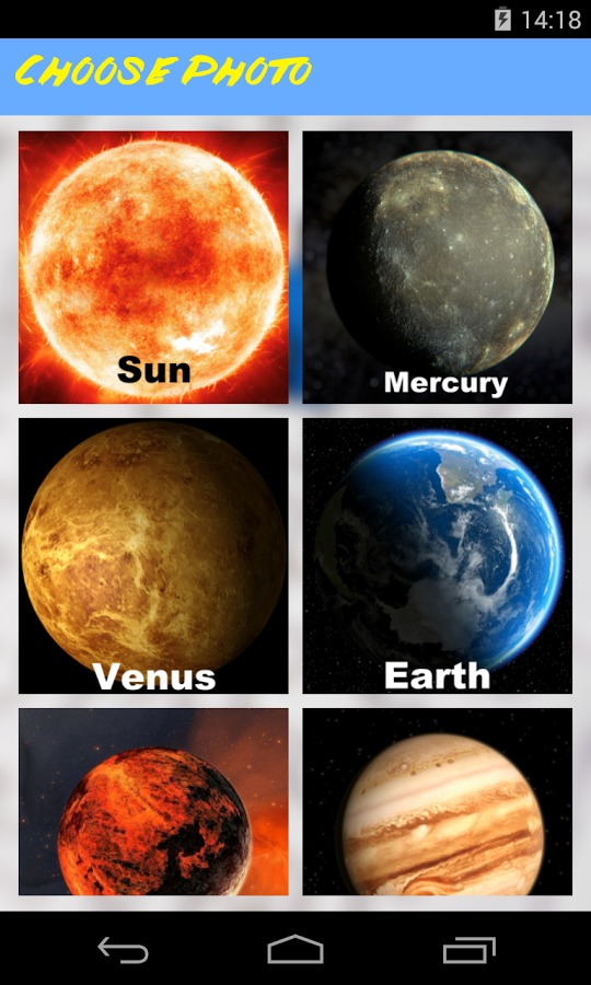 Solar System Jigsaw Puzzle截图1