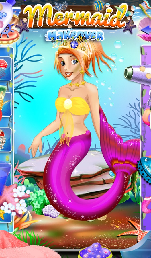 Mermaid Makeover - Girls Game截图2