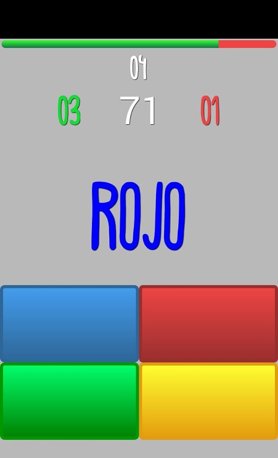 Stroop Test Game Color截图5