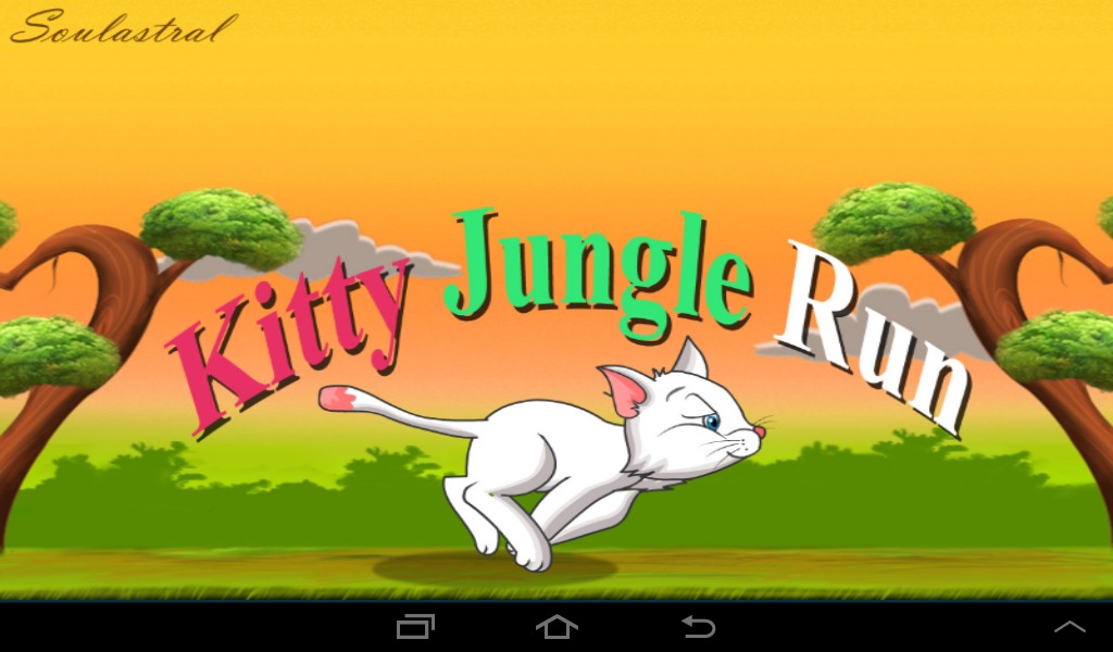 Kitty Jungle Run截图1