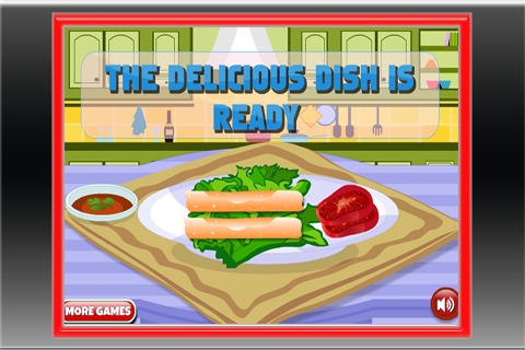 Cooking Game : Spring Rolls截图5