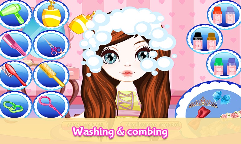 Princess Hair – Hair Games截图2