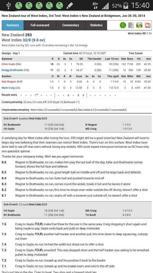 Cricket Live Score Mania截图2