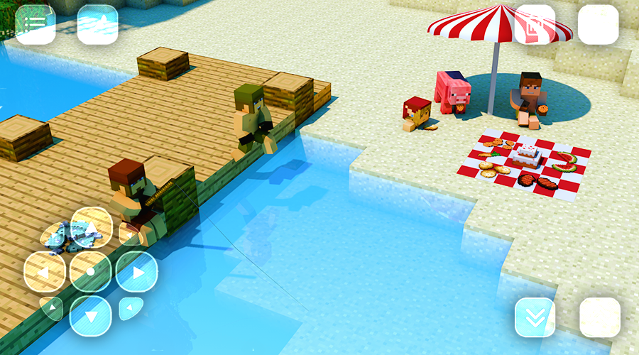 Beach Craft: Summer High School Adventure截图2